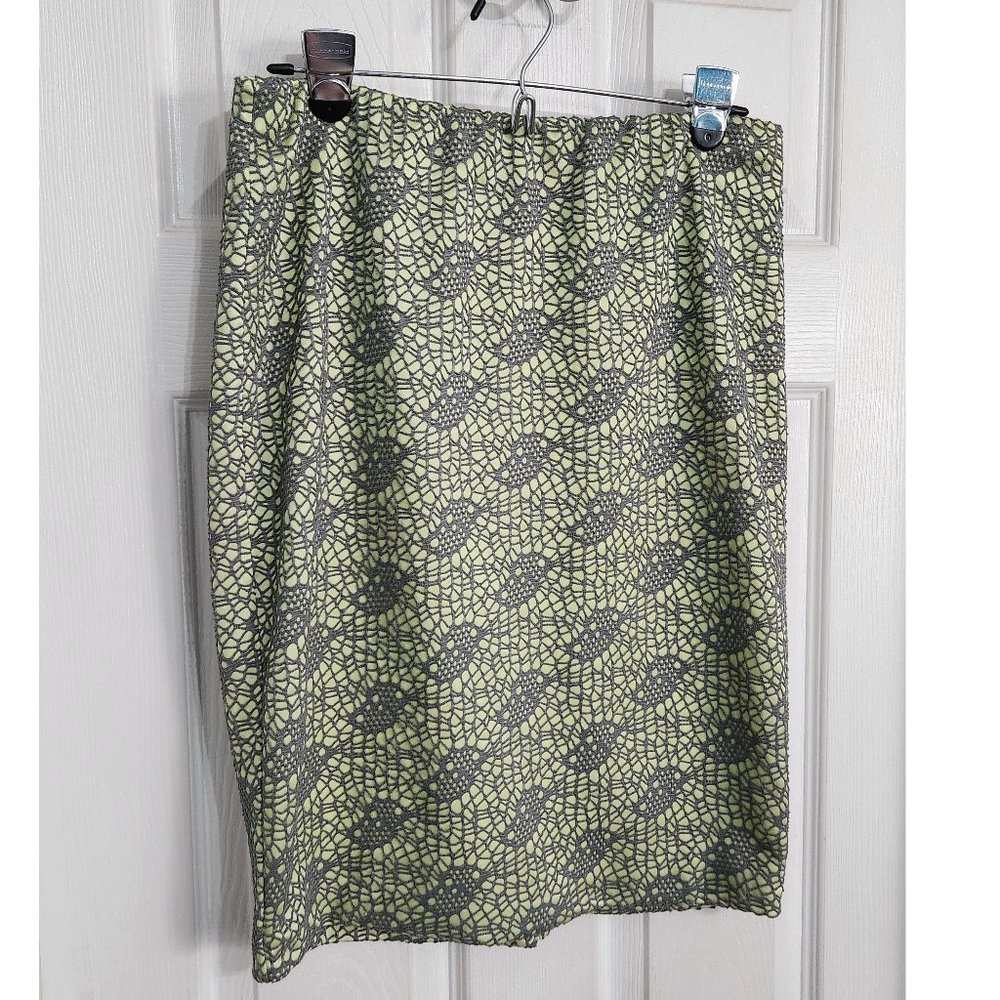 Vintage Mossimo stretch crochet pencil skirt